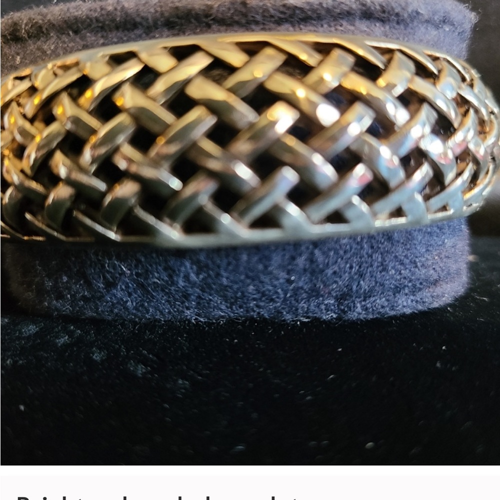 Brighton Two-Tone Woven Bracelet